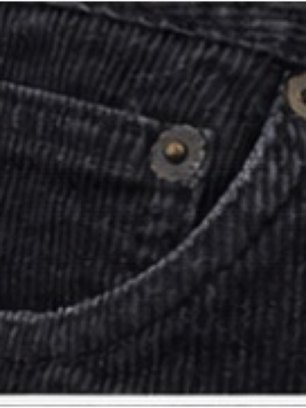 Jacob Connexion Black Corduroy Bootcut Pants Size 5/6 - Picture 5 of 5